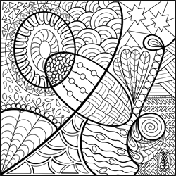 Stay At Home Colouring Book - Texture 3