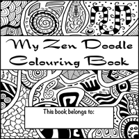 Zen Doodles Colouring Book - 0 Cover